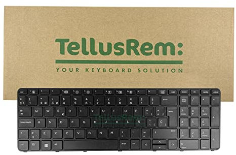 Teclado de respuesto Español sin retroiluminación para HP 450 G3, 450 G4, 455 G3, 455 G4, 470 G3, 470 G4