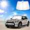 Ruiya Compatible con Mini Cooper F55 F56 2015-2023 2024 Parasol para Parabrisas de Coche,Parasol Delantero Coche Parasol Protector Solar para Coche Protección UV Parabrisas de Coche Parasol Protector
