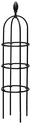 apofly Treillis Plante Grimpante Exterieur Treillis Jardin Treillage Plantes Grimpantes Jardin Obélisque Treillis pour Plantes Grimpantes 3 Couches Cage Rosier Grimpant Support Plante Grimpante 120cm