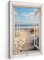 MuchoWow© Stampa Su Tela 40x60 cm Decorazioni Pareti Canvas Grandi Dimensioni Quadri Con Cornice Moderni Quadro Soggiorno Foto Camera Da LettoFinestra - Mare - Nature - Spiaggia