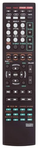 RAV284 RAV283 Universal-Fernbedienung kompatibel für Yamaha RX-V363 RX-V365 HTR-6130 HTR-6230 AV Receiver Fernbedienung