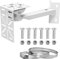 Soporte para CáMara Exterior, Soporte Esquinero para CáMara De Vigilancia Exterior, Angular MultiáNgulo Ajustable para CáMara Exterior, para CáMaras De Seguridad, CáMaras De Videovigilancia (1)