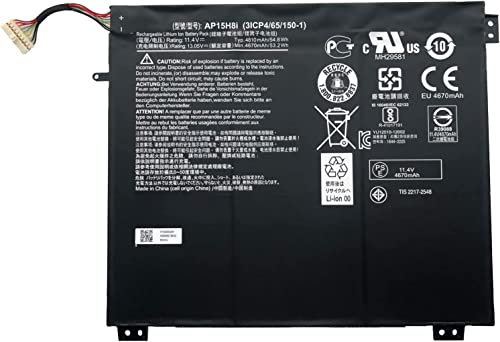 AP15H8i Laptop Battery Replacement Compatible for Acer Aspire One Cloudbook 14 AO1-431 Swift 1 SF114-31 Series(11.4V 53.2Wh)