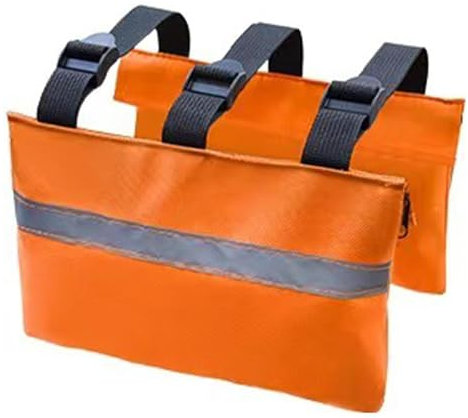 Sewer Weight Bag for RV Camping, Heavy-Duty Septic Hose Support, Sturdy Sandbag with Reflective Strip, Secure & Stable Design for Trailers & RV Waste Water Sanitation, 25x13x15 cm