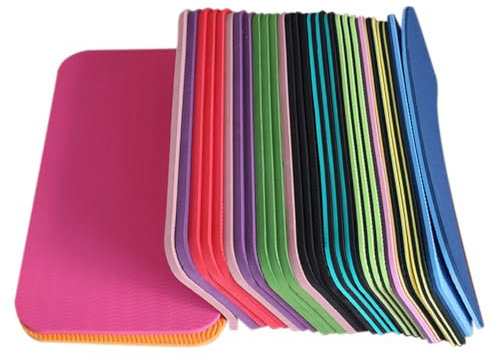 Kniekissen Yoga - Eco-Freundliche Knieschoner Matte | Farben Nach Wahl Yoga Kniekissen Rutschfeste | Fitness Knieschützer Für, Bauchrad, Pilates-Indoor-Training