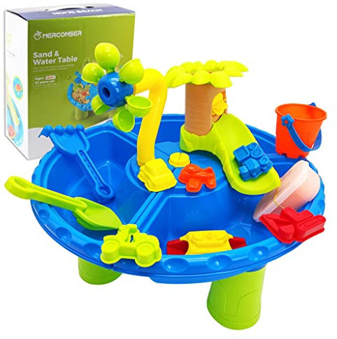 THINCAN Ensemble seau à sable de plage pour enfants - Pelle empilable - Jouet amusant pour bébé - Jouets pour tout-petits