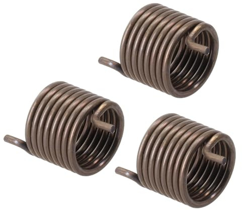 JoyousMall 3-Pack for recoil Spring Kit for Chainsaws 340, 345, 350, 435E, 445, 450, 450E, 15812S — Heavy-Duty Steel, Easy Installation, Black