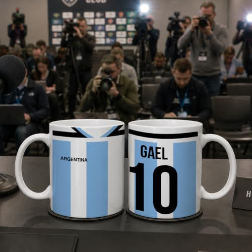 Wanapix | Tasse Céramique Football Argentine | Coupe du Monde 2026
