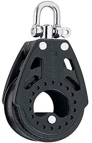 Harken 75mm Carbo Block Einfach Wirbel (2660)
