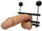 Bondage Metall Penis Hoden Presse Crusher schwarz Humbler Penis Hoden Pranger Extrem Ballstretcher Doppel Penispresse Hodenpresse