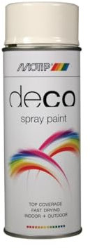 Motip Résine Vernis HG RAL 9010 blanc en spray 400 ml * 01600