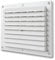 La Ventilazione BDR1714B Griglia di Ventilazione in Plastica Rettangolare da Sovrapporre, Bianco, 175x146 mm