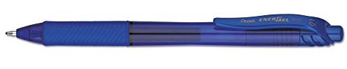 Gel-Tintenroller Liquid EnerGel X, Mine blau (LR10), Schaft blau/transparent