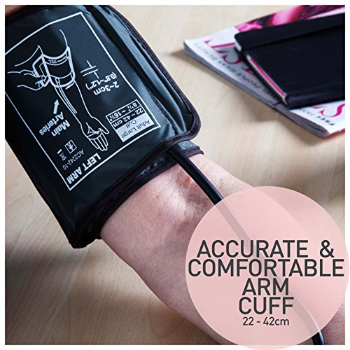 Duronic Replacement Blood Pressure Monitor Cuff Paediatric Large Cuff for Duronic Blood Pressure Monitor 22cm-42cm Monitor Cuffs for Adults Teens Arms Health Monitoring