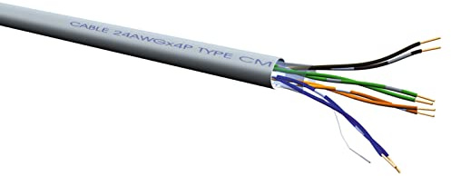 VALUE UTP Kabel Kat.5e (Class D), Massivdraht, Eca, grau, 300 m
