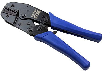 US PRO Crimping Tool for Non Insulated Terminals - Ratchet Type 6736