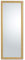 MO.WA Spiegel Wandspiegel Gold 55x145 Barock Ganzkörperspiegel Klassischer Spiegel Holzrahmen vergoldet Flurspiegel Lehnspiegel Garderobespiegel Bodenspiegel Schlafzimmer