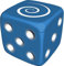 Giochi Uniti - Dubito Set Blu, Gioco di dadi, Edizione italiana, GU616