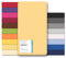 CelinaTex Jersey Spannbettlaken Lucina Doppelpack 200x200-200x220cm Creme gelb 100% Baumwolle gekämmt bis 26cm Matratzenhöhe Spannbettbezug, Leintuch, Bettlaken, elastisch, Strech, Oeko-Tex