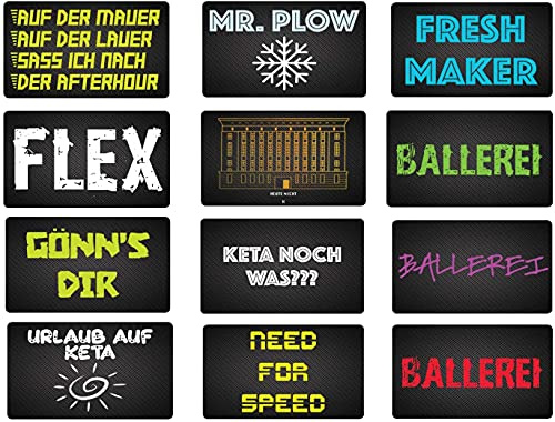 M&M Smartek Carbon Karte für Schnupftabak Mixed, 12 | Karte im EC-Format für Schnupftabak; flach, leicht und passend für Brieftasche oder Etui.