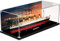 Acryl Vitrine Box Für Lego 10294 Titanic Konstruktionsspielzeug, 3mm Groß Acryl Vitrine, Durchsichtige Display Box Mit Schwarzem Sockel Staubdichte Aufbewahrungsvitrine 140X20x50cm