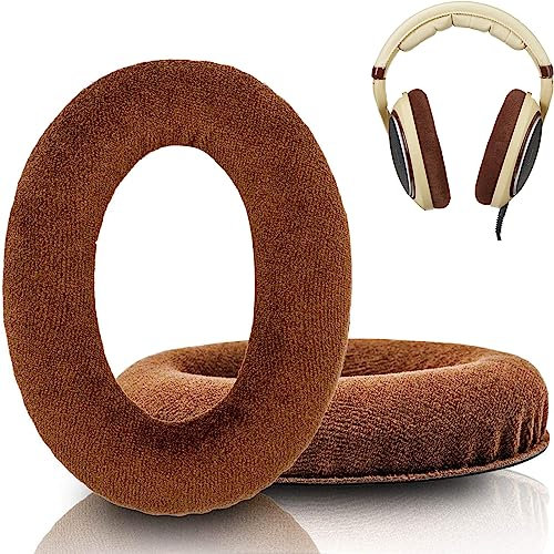 Sodorous HD598 Ersatz-Ohrpolster, Memory-Schaum-Ohrpolster, kompatibel mit Sennheiser HD598, HD598SE, HD598CS, HD595, HD599, HD599 SE Kopfhörern