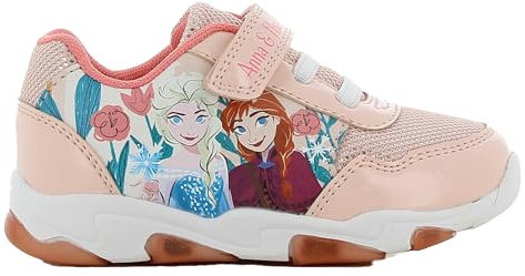 Leomil Frozen ELSA Schuhe Blinkschuhe Mädchen 28, Ideal for Schule und Freizeit, Beige