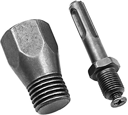 Diamant Adaptateur Sds Plus Core Bit Adaptateur De Carotteuse Mandrin En Métal Adaptateur De Filetage De Carotteuse Adaptateur De Perçage Trou De Foret De Base Marteau Électrique