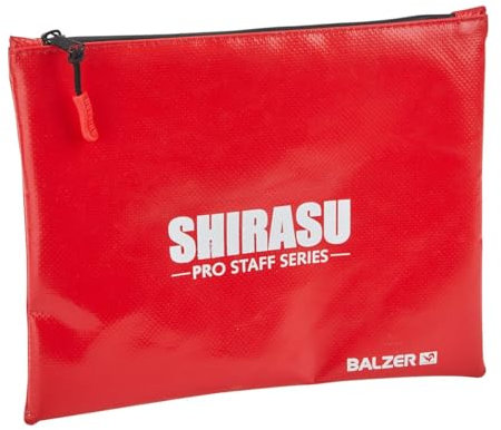 Balzer Shirasu Waterstop Safe 25x20x1,5cm - Angeltasche, Zubehörtasche, Tasche zum Spinnfischen