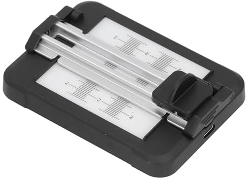 Diafilmschneider, Negativfilmschneider, 11 Stufen Einstellbare LED-Hintergrundbeleuchtung, betrieben, für 120 Mittelformat-Negative