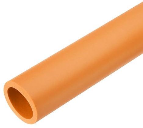 QUARKZMAN 61cm Rohrisolierung Schaumstoff, Durchmesser 28mm Isolierstärke 5mm Heizungsrohr Verkleidung für Fitnessgeräte, Rohre, Handhaben (Orange)