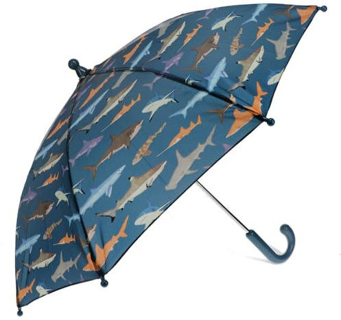 Rex London Kinderregenschirm Sharks ca. Ø 70 cm Haie Stockregenschirm Regenschirm