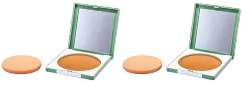 Clinique Stay Matte Sheer P.Powder 04 - Kompaktpuder, 2er Pack (1 x 1 Stück)