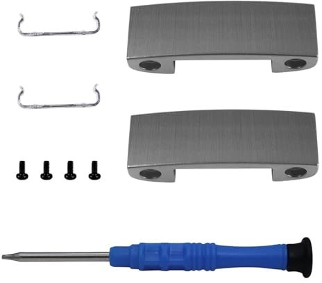 Umvowuxa Fascia compatibile con cuffie wireless Beats Studio Pro, kit di riparazione durevole, parti di ricambio (grigio)