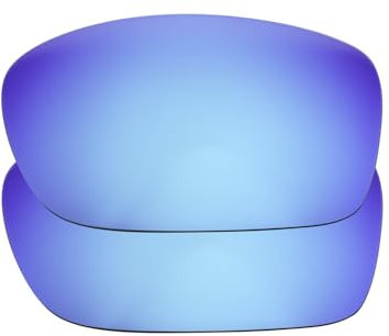 IMYTPFT Lot de 2 verres polarisés Oakleys Fives Squared Blue Polarized, bleu, Taille unique