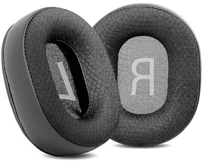 XRHTONG Atmungsaktive Ohrpolster Ersatz Kompatibel mit Sony WH-XB900N MDR-RF895RK WH-RF400 WH-CH710N WHCH710 WH-CH720N WHCH720 Kopfhörern Ohrpolster Kissen (Atmungsaktiver Stoff/Hochdichter Schaum)
