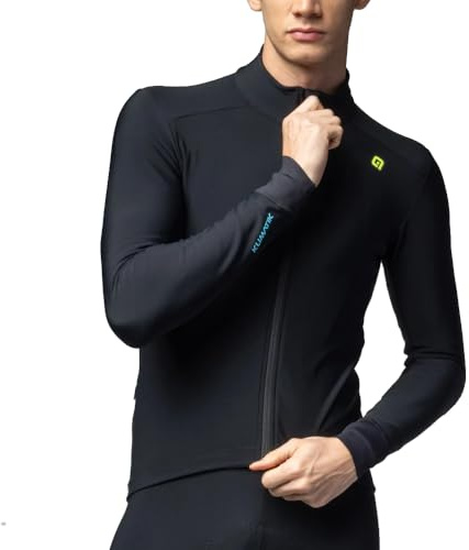 Alé Cycling Men's Klimatik K-Idro Water Repellent Long Sleeve Jersey