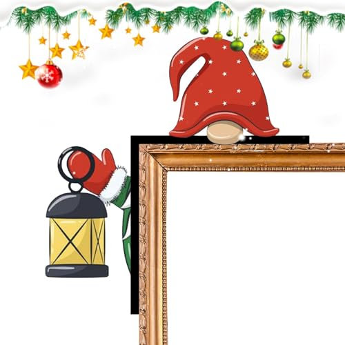 Türecken-Weihnachtsdekoration, Weihnachts-Wandschilder für Heimdekoration, kreativer Holzrahmen, Urlaubsdekoration für , TV-Computer