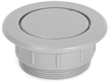 Ruimou 1 x Sonnenschirm-Lochring und Kappe (grau) für Outdoor, Terrasse, Strand, mit Loch für Tischplatte