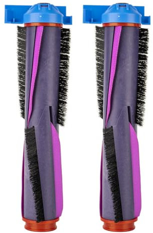 (2 pièces) AV2800ZEEUWH Brosses à rouleaux de rechange pour aspirateur robot Shark AV2800ZEEUWH, RV2800YEEU, RV2800ZEEU, AV2800ZE, RV2820YE, rouleaux de brosse, brosse principale