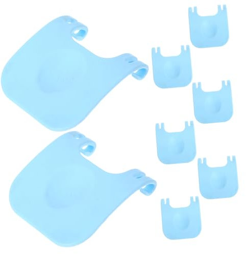 MERRYHAPY Zubehör Für Haustierkäfige 8 Stück Drahtkäfig-Clips Kunststoffschnallen Für Einfache Montage Keine Schrauben Erforderlich