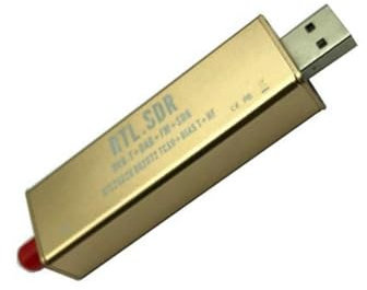 Remingtape 1 Stück RTL SDR Receiver V3 Pro mit Chipsatz Golden RTL SDR Receiver für Ham Radio SDR RTL für 500 kHz-2 GHz UHF VHF HF AM FM