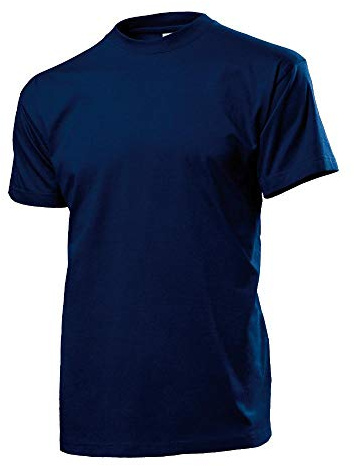 Stedman Apparel Men's Comfort-T/ST2100 Regular Fit Classic Short Sleeve T-Shirt, Blue Midnight, X-Large