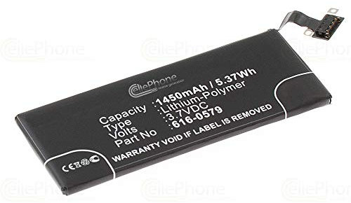 cellePhone Akku Li-Ion kompatibel mit Apple iPhone 4S (Ersatz für 616-0579)
