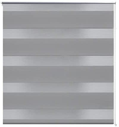 vidaXL Store Enrouleur Tamisant 60x120 cm Gris Store Occultant Fenêtre Maison