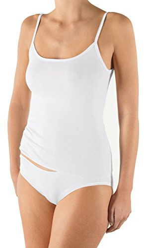 Nina von C. Bio Damen-Unterhemd mit Spaghettiträgern