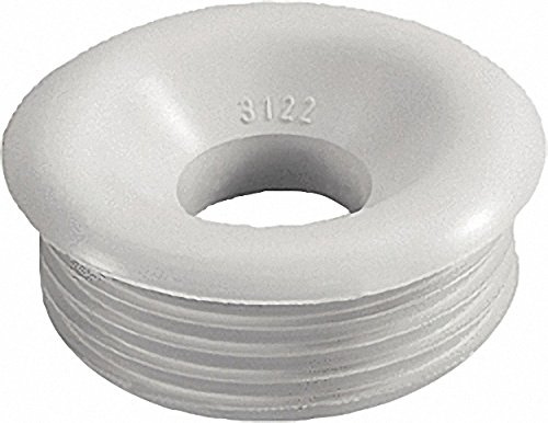 Gummi-Spuelrohrverbinder hell für Druckspülrohr D=28-32mm Anschluss=55mm- mit Rosette