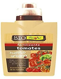 Flower Bioflower Fertilizante Tomates Huerto Urbano, 500 ml