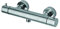 Paffoni LIQ168EST Miscelatore termostatico doccia esterno senza set doccia con Eco stop serie LIGHT Steel Looking