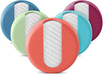 LastRound® Wiederverwendbare Wattepads - Umweltfreundliche Alternative zu Einweg-Wattepads – Made in Dänemark - Abschminkpads Waschbar (Pfirsich)